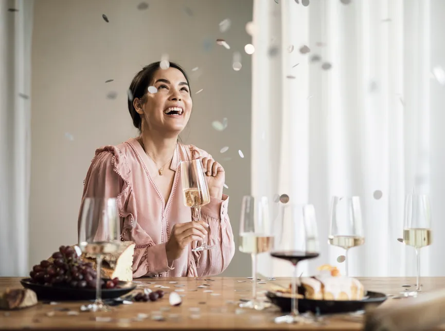 Sektglas "Vivid Senses" 388 ml milieu