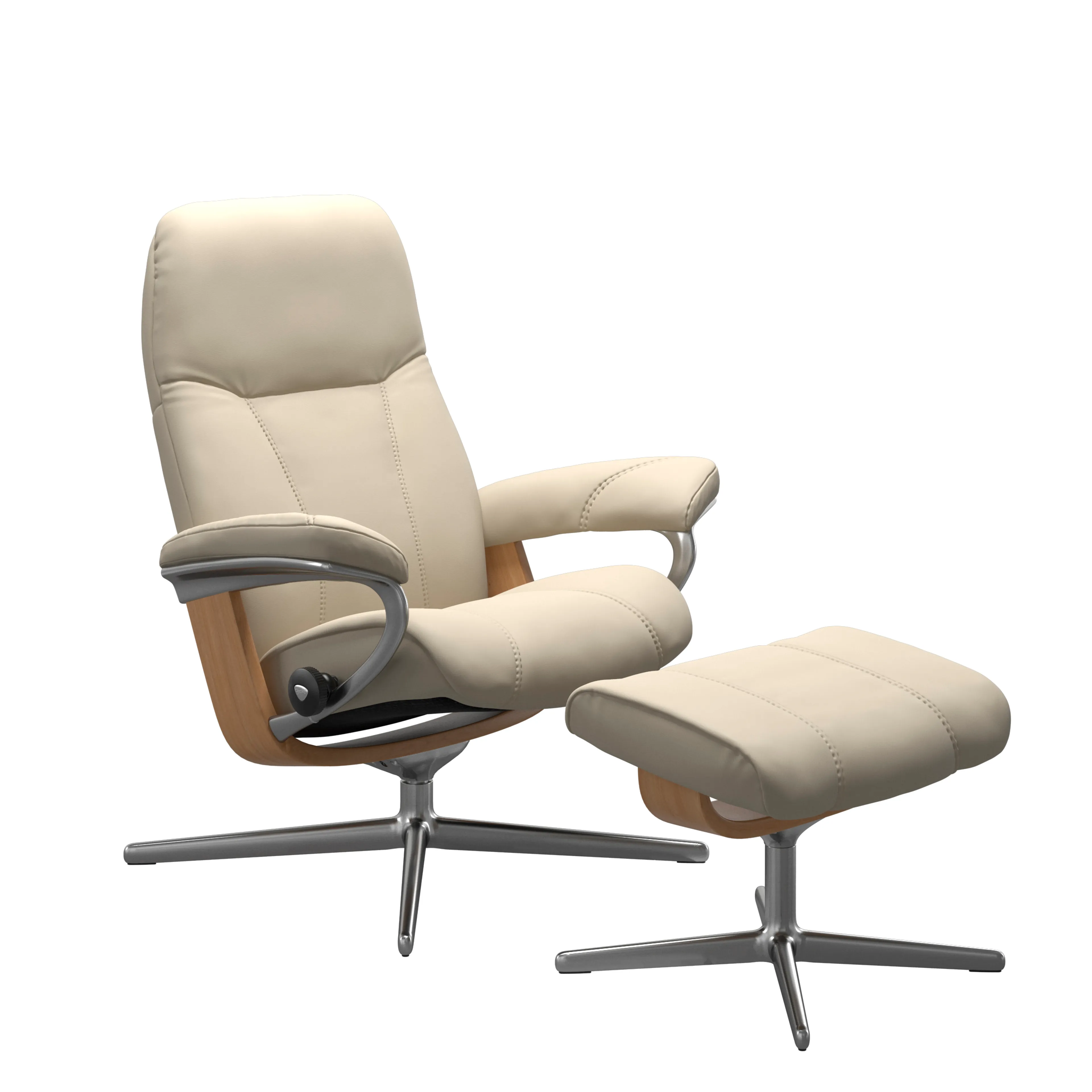 Sessel mit Hocker Consul Cross