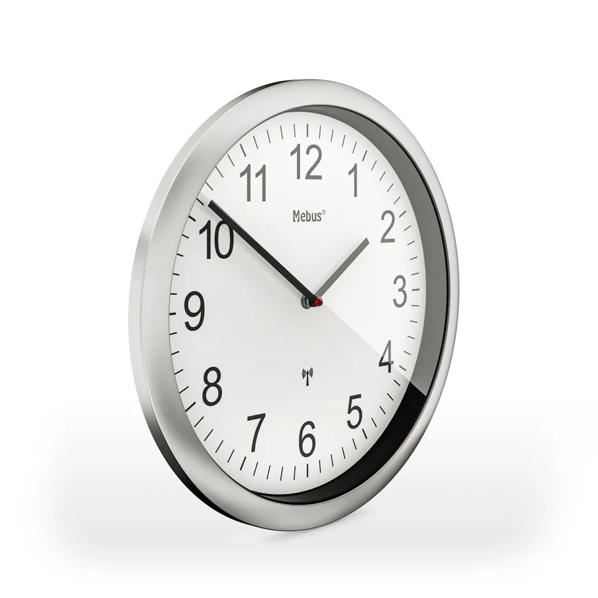 Funk-Wanduhr detail