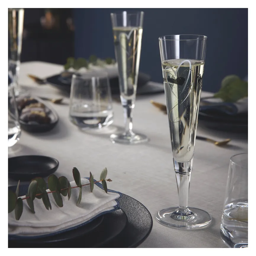 Champagnerglas "Goldnacht" milieu