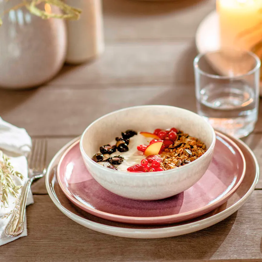 Frühstücksteller "Perlemor" milieu