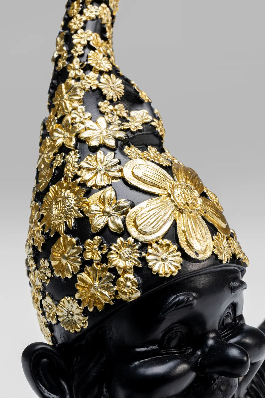 Figur "Meditation Zwerg" detail