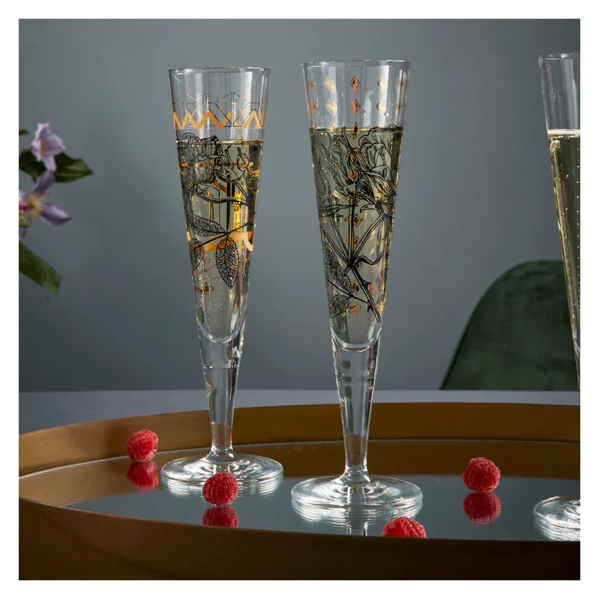 Champagnerglas "Goldnacht" milieu