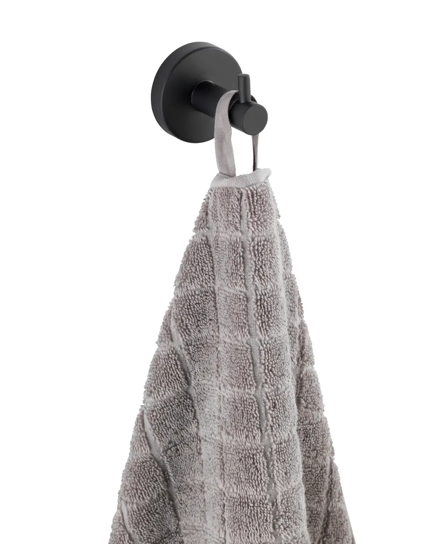 Wandhaken Uno Bosio Black detail