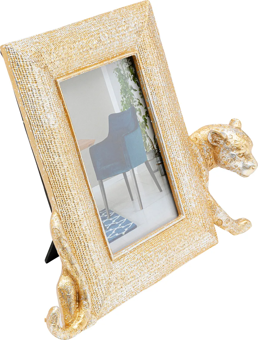 Bilderrahmen" Leopard" detail