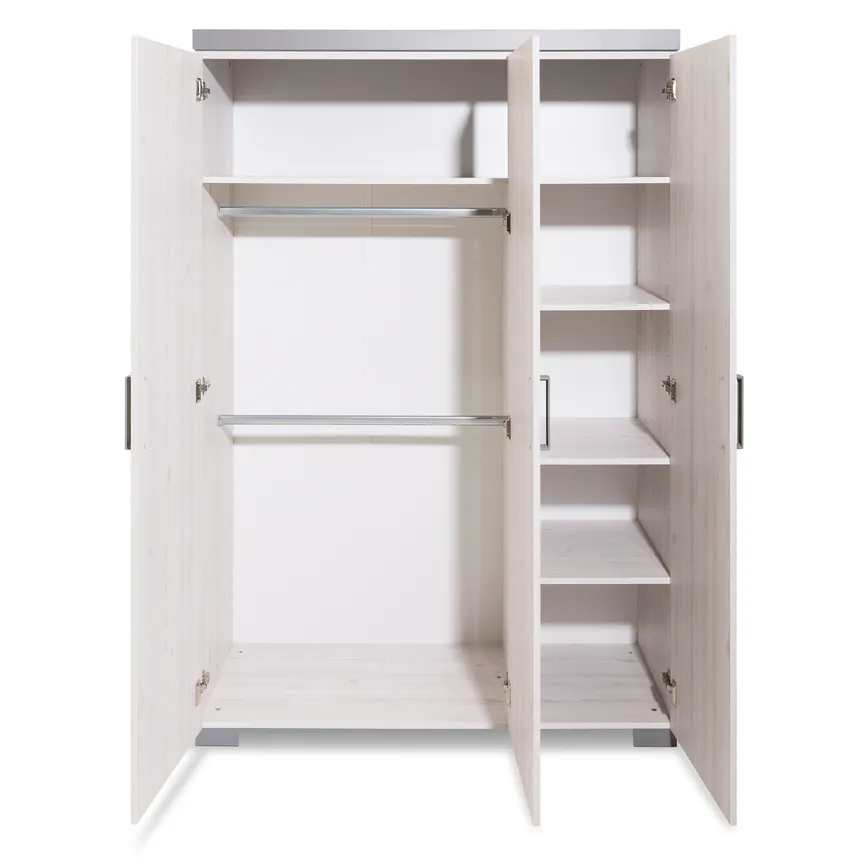 Kleiderschrank 3-trg. funktion