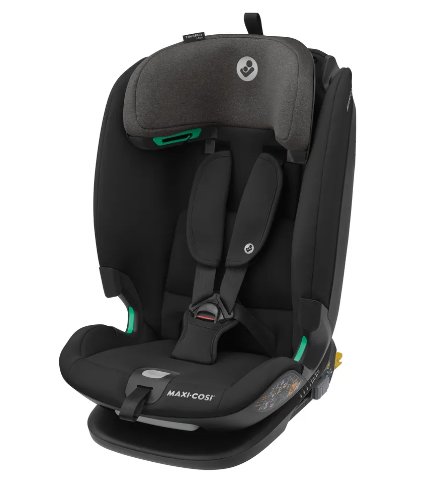 TITAN PLUS i-Size, Black material_farbe