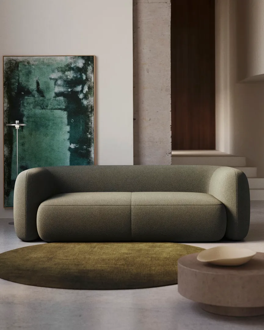 Sofa 3-Sitzer milieu