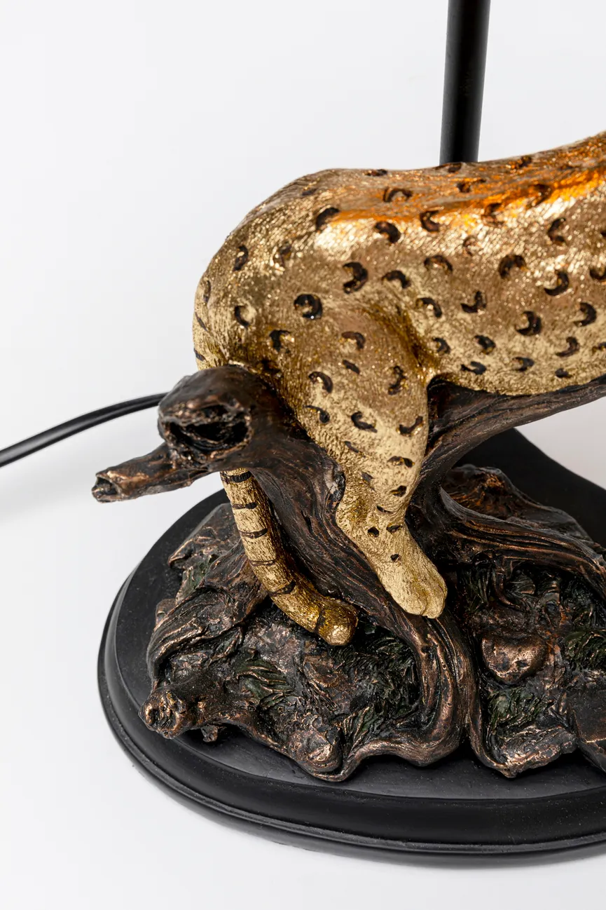 Tischleuchte "Relax Leopard" detail