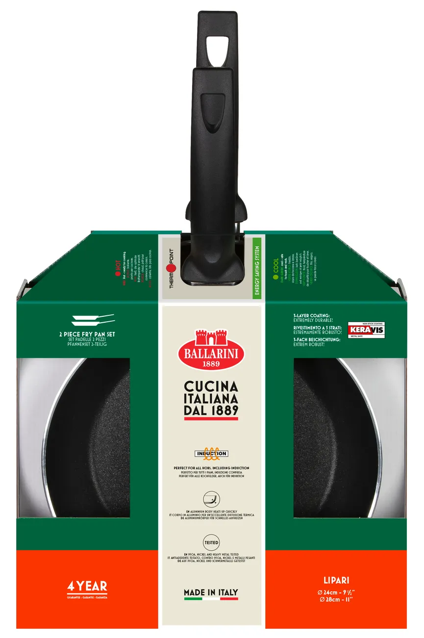 Bratpfannenset Lipari 2-tlg detail