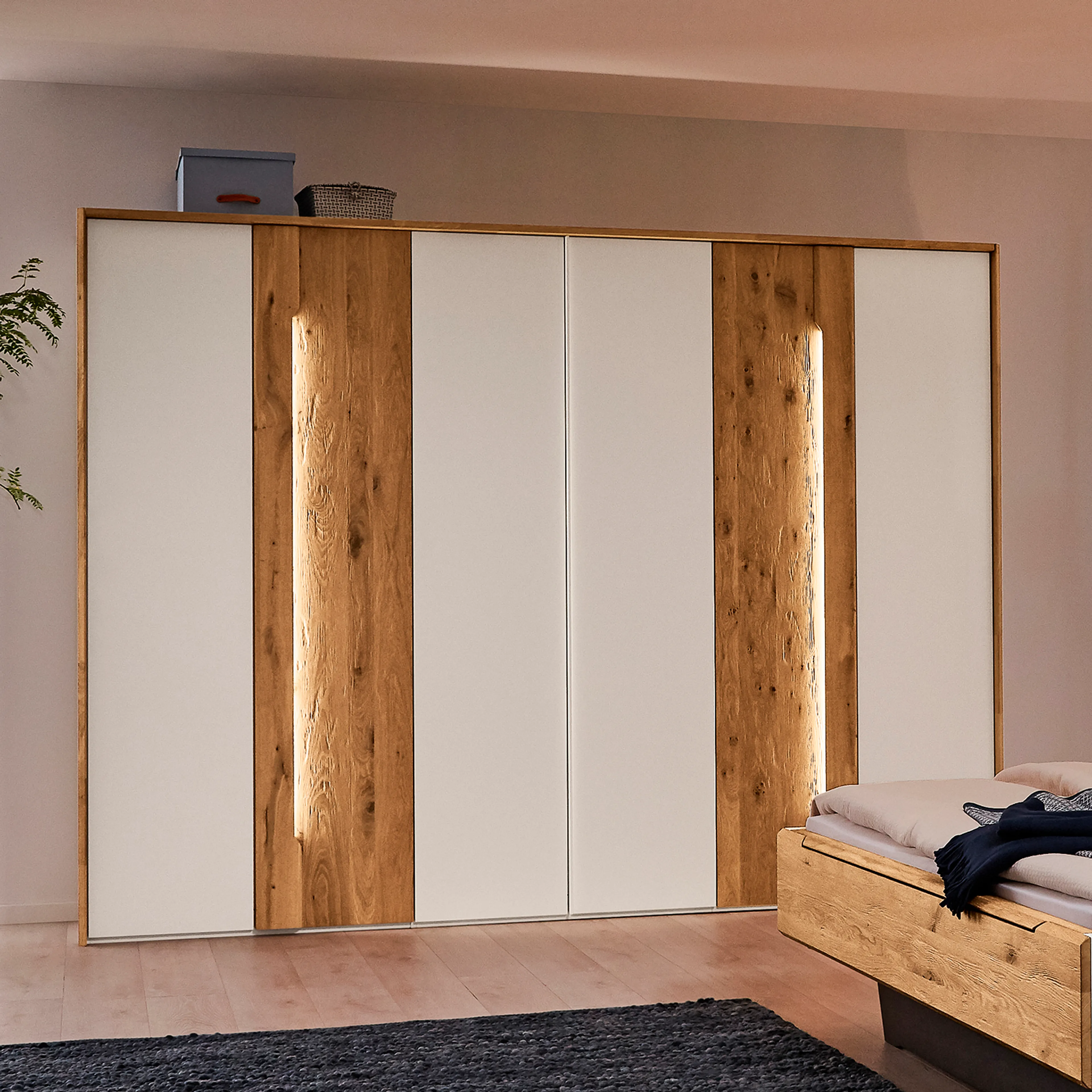 LED-Designtürbeleuchtung Jovanna 2er Set