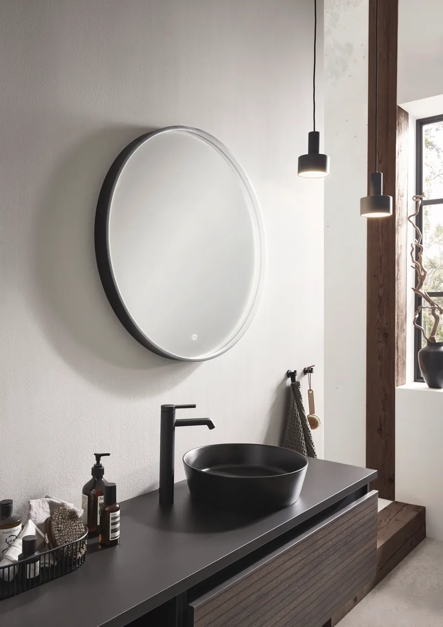 *Flächenspiegel rund detail