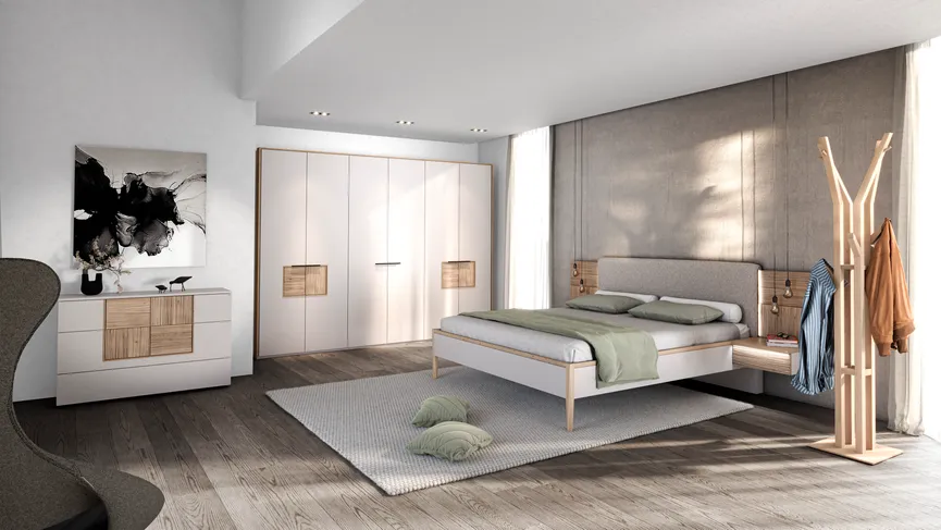 Bett, LF 180x200 cm milieu