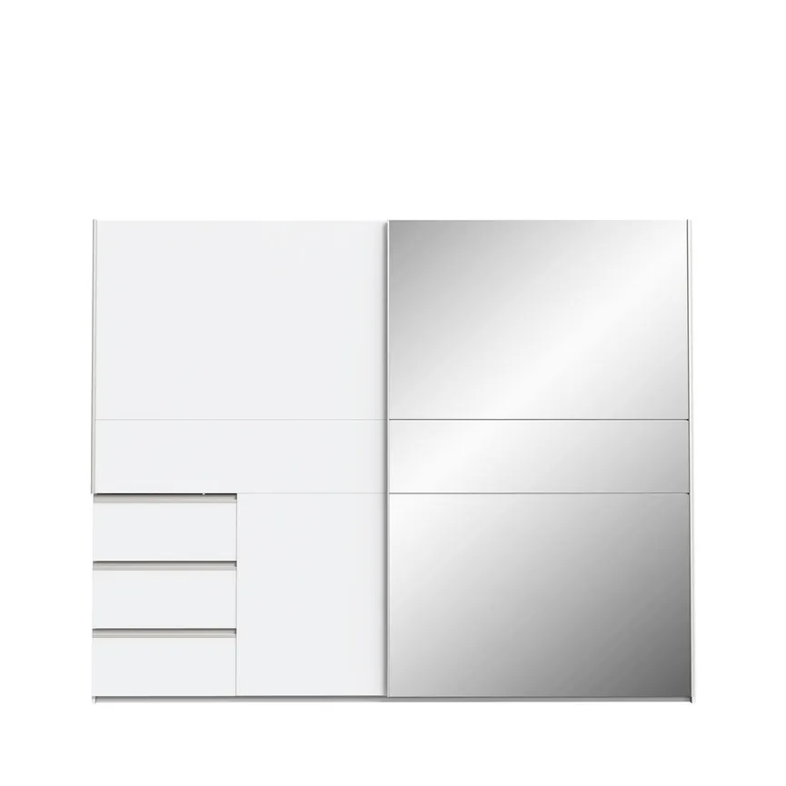 Schwebetürenschrank 2-trg. material_farbe
