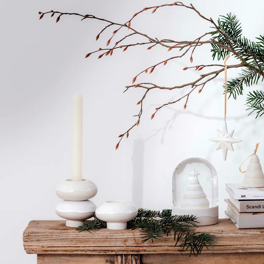 Schneekugel "Winter Glow" milieu