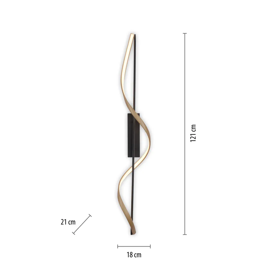 Deckenleuchte "Q-Swing" detail