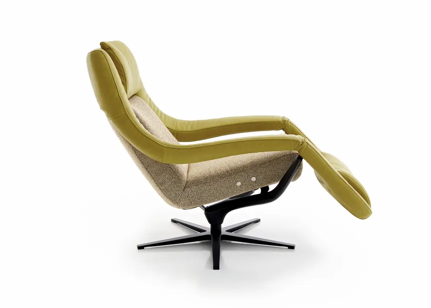 Sessel Yoko-2 DK schwarz detail