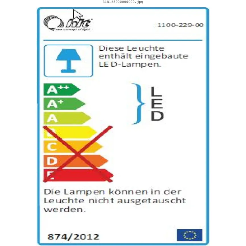 *Spiegelschrank energielabel