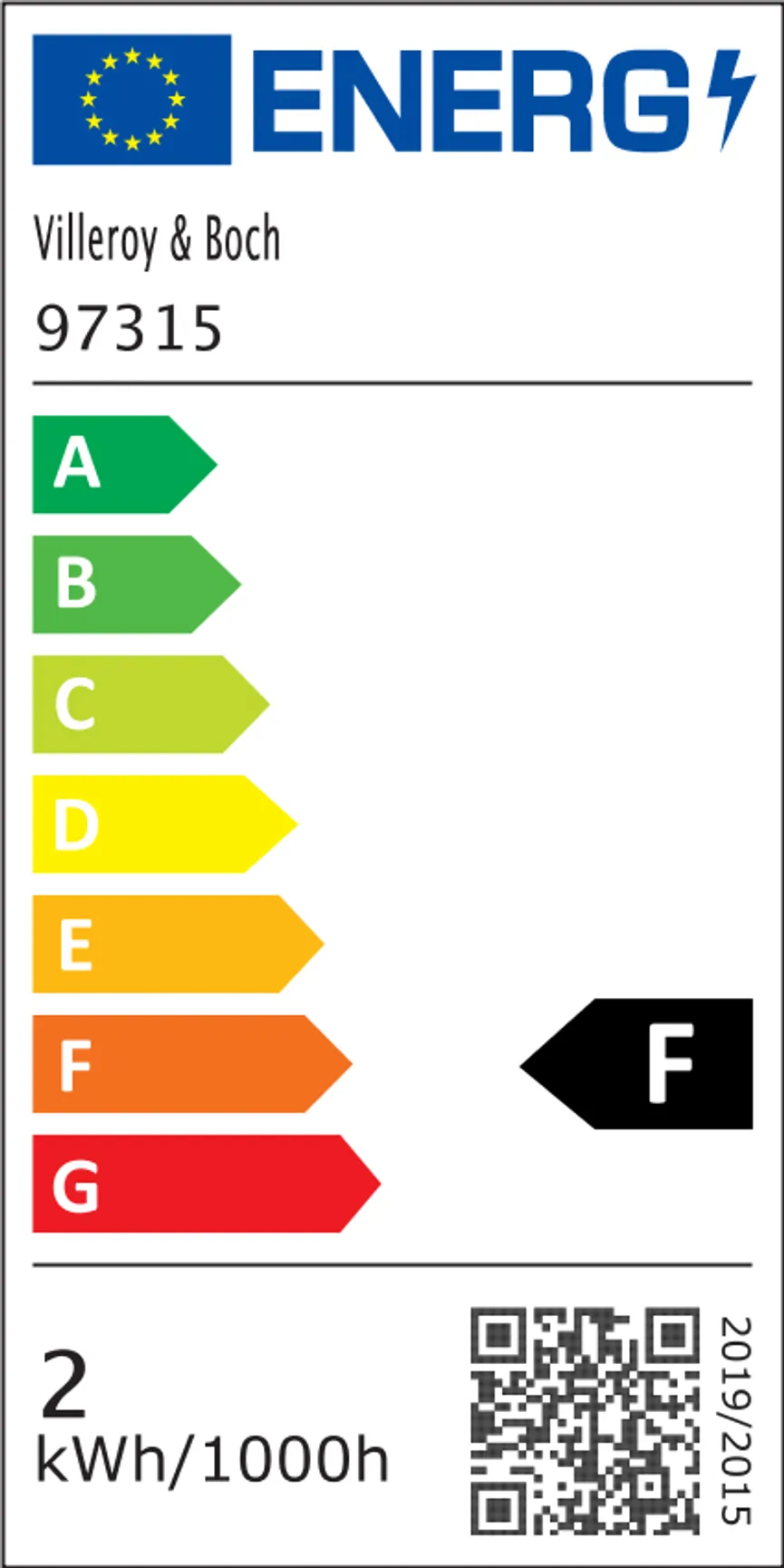 Akku-Tischleuchte "Elba" energielabel