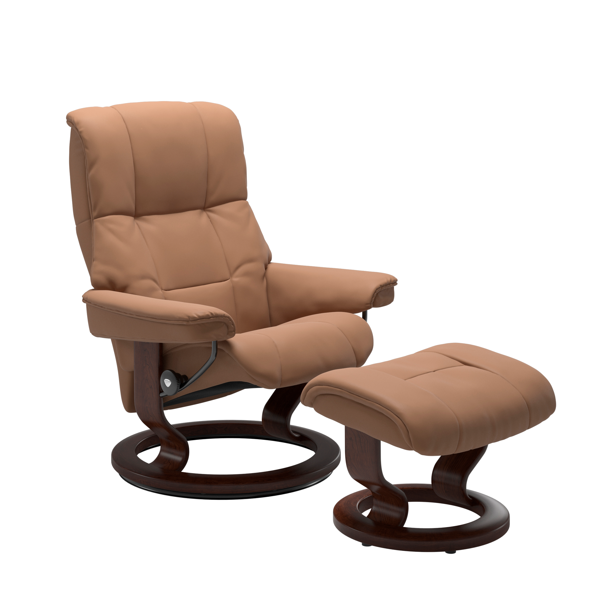 Sessel mit Hocker