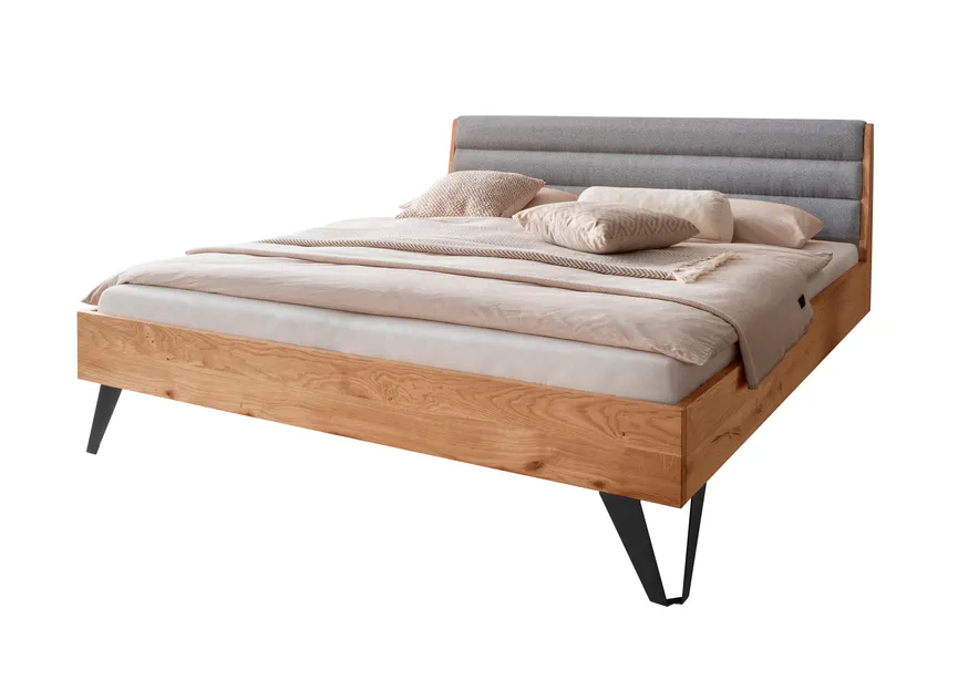Massivholzbett 160x200 cm hauptaufnahme