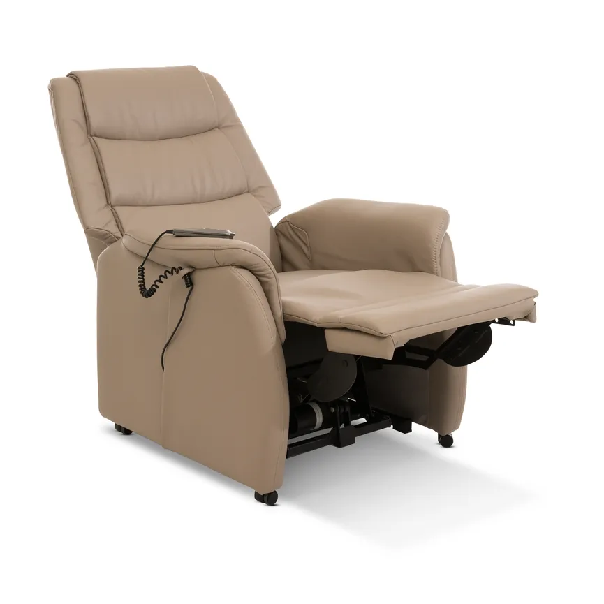 Fernsehsessel Leder detail