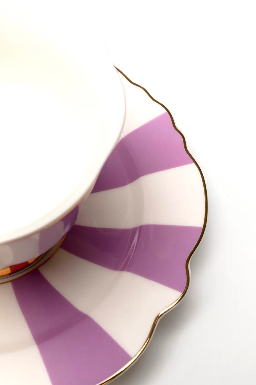 Kaffeetassen-Set "Harlequin" detail