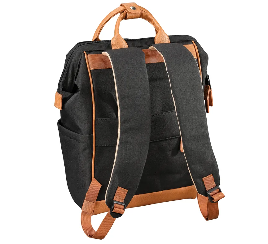 Rucksack "Elba" schwarz detail
