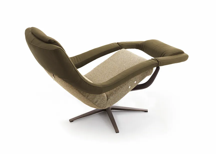 Sessel Yoko-2 DK bronziert detail