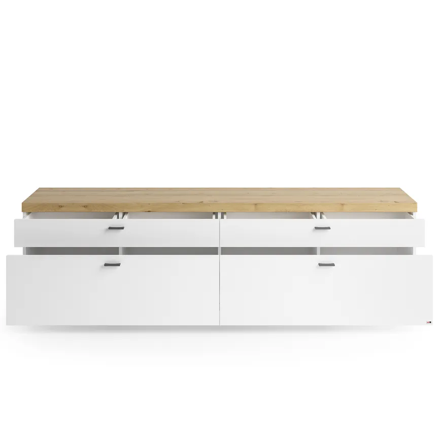 TV-Lowboard mit 8 Schubkästen detail