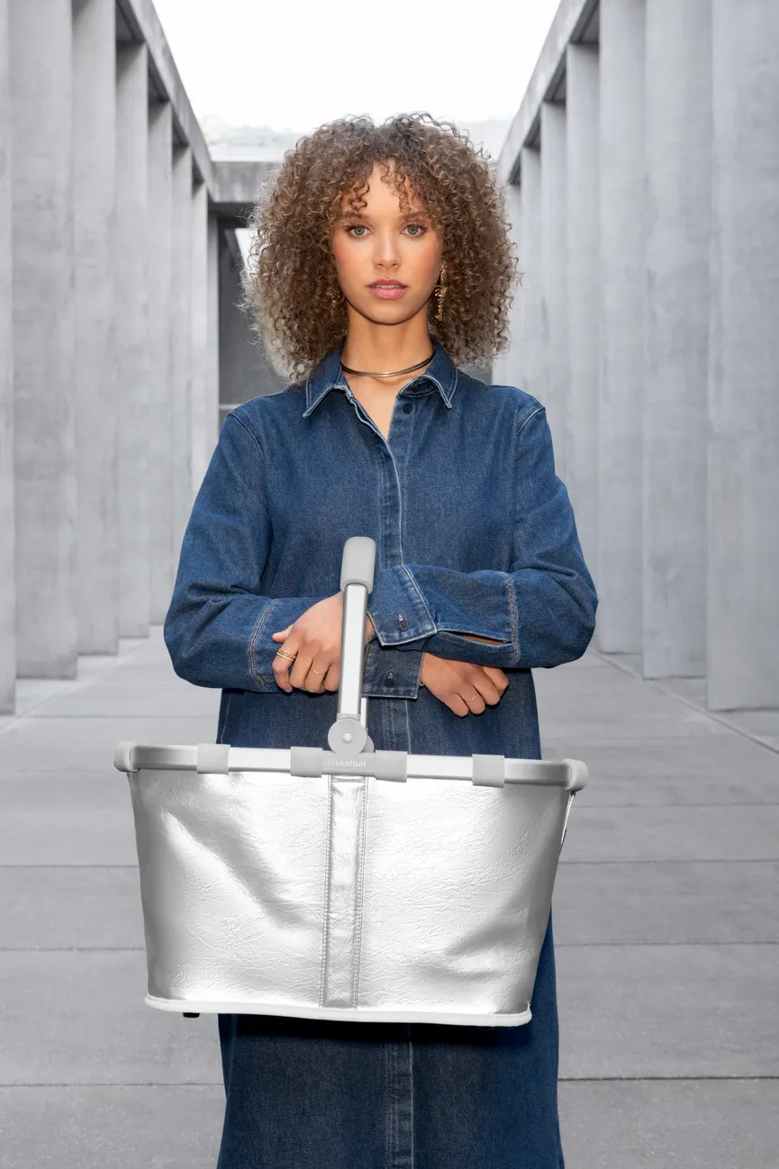 Carrybag "Silver Crackle" milieu
