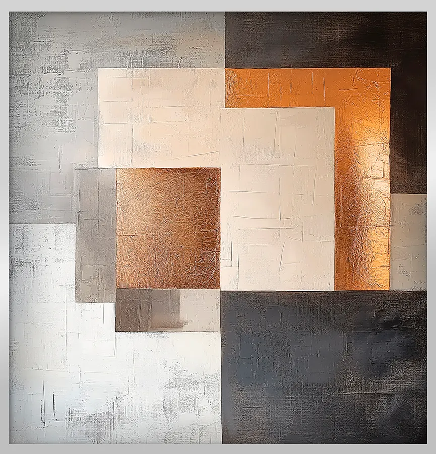 Wandbild "Abstract Squares I" hauptaufnahme