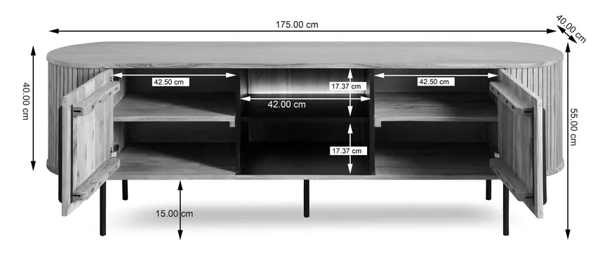 Lowboard detail