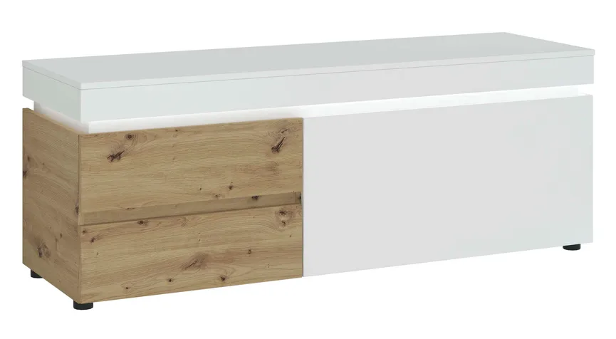 TV-Lowboard mit 1 Klappe hauptaufnahme