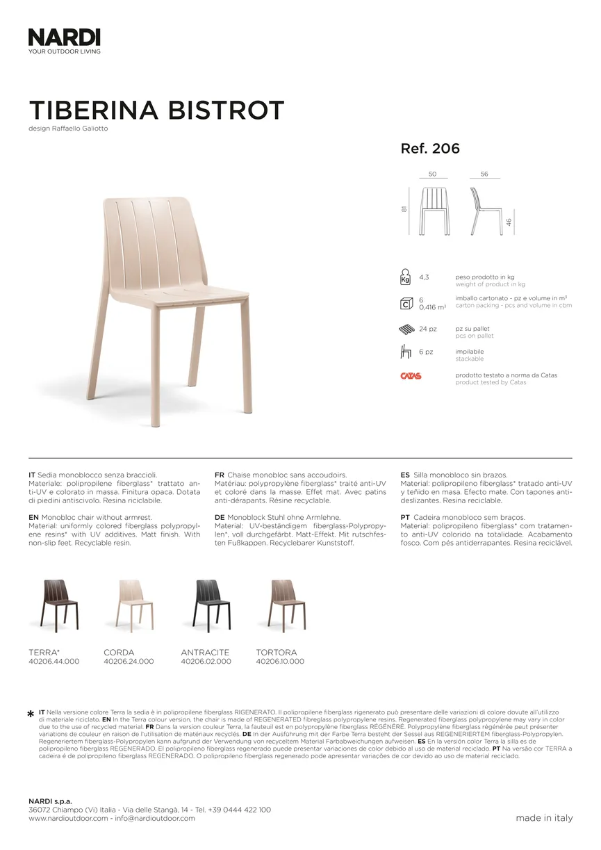 Bistrot Chair detail