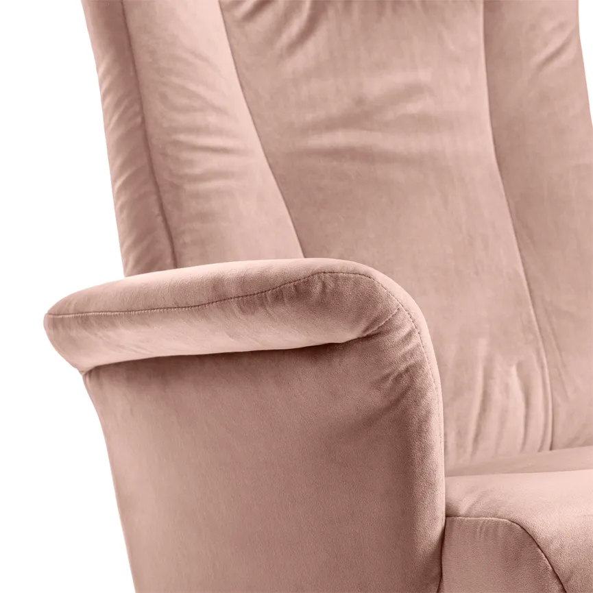 Relaxsessel + Hocker detail