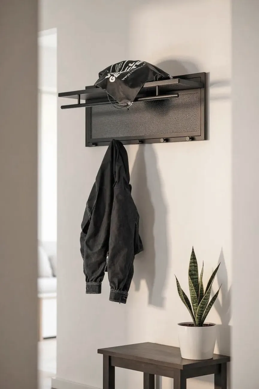 Wandgarderobe milieu
