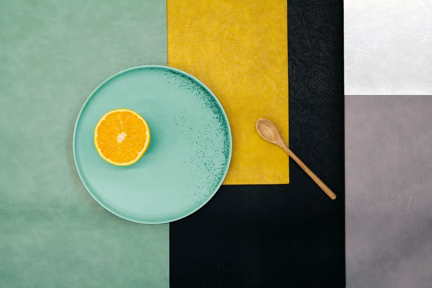 Tischset "Vegan Leather" milieu