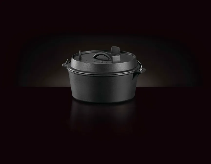 Gußeisen Dutch Oven detail