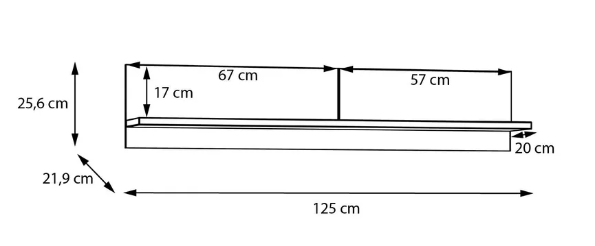 Wandregal detail
