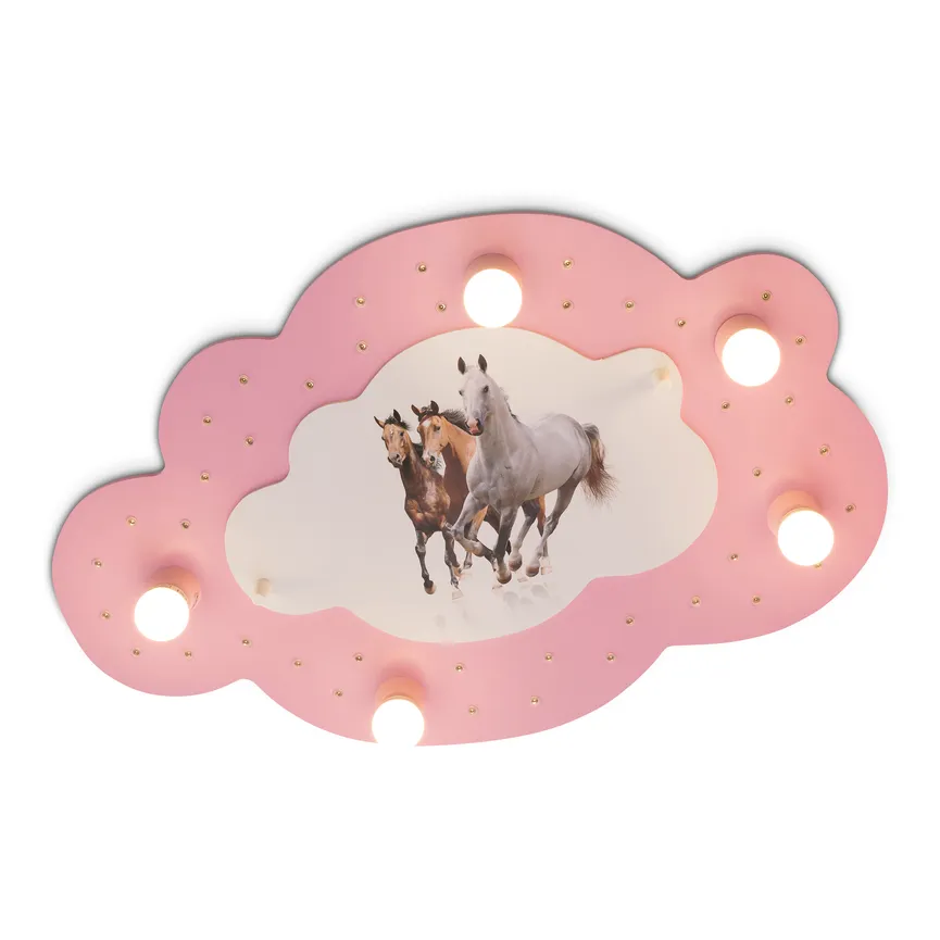 Deckenleuchte "Pferde" hauptaufnahme