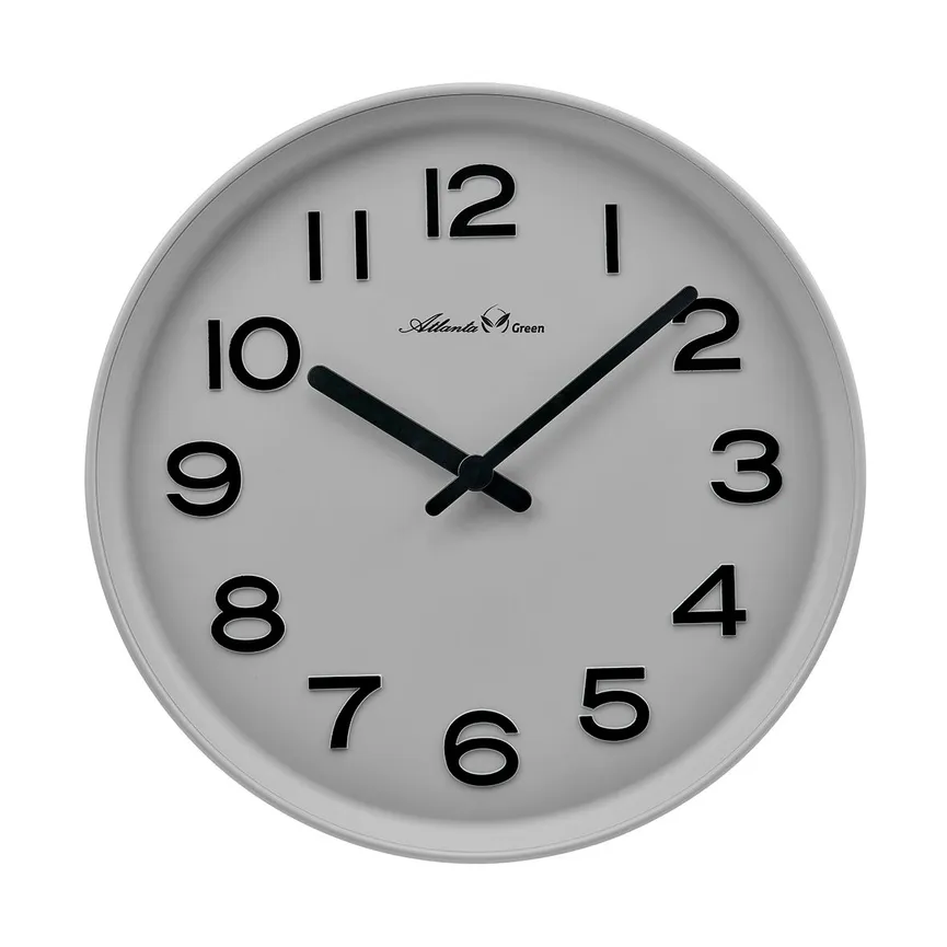 Quarz-Wanduhr "ATLANTA GREEN" material_farbe