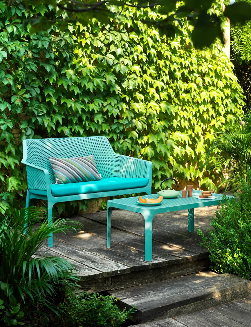 Kissen zu Bank milieu