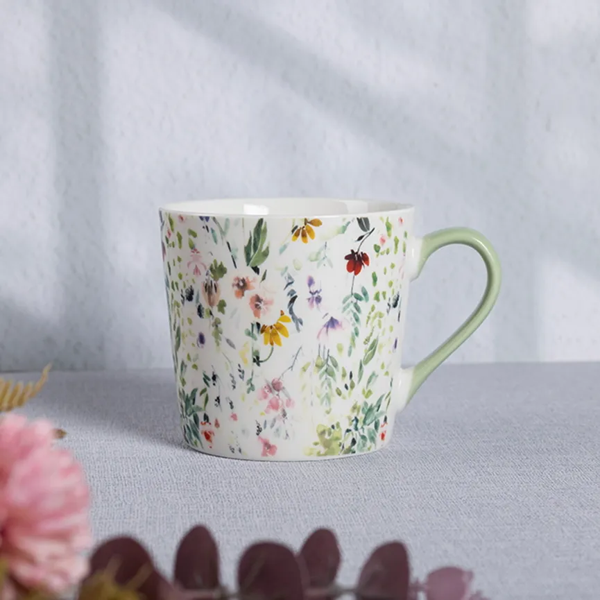 Becher "Blütenpracht" 340 ml milieu