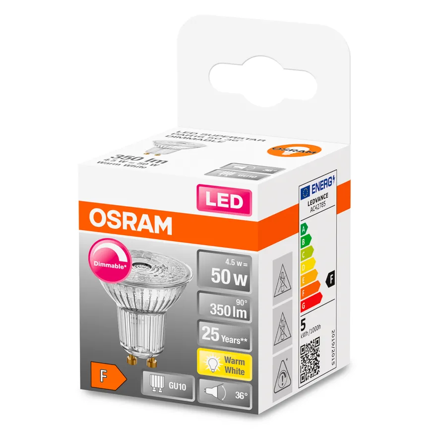 GU10/4,5 Watt LED Strahler dim detail