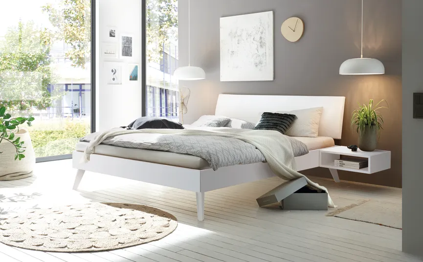 Bett 90x200 cm milieu