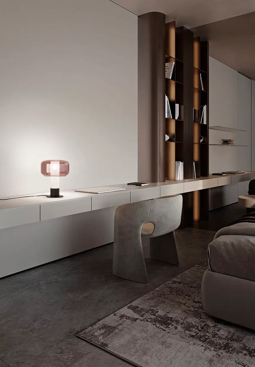 Tischleuchte "Flick" milieu