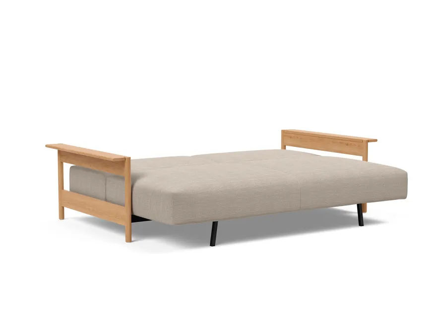Klappsofa Wood Eiche detail