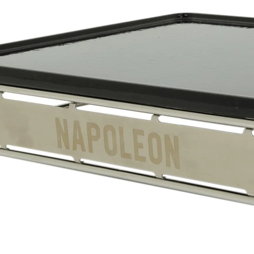 große Gusseisen Grillplatte detail