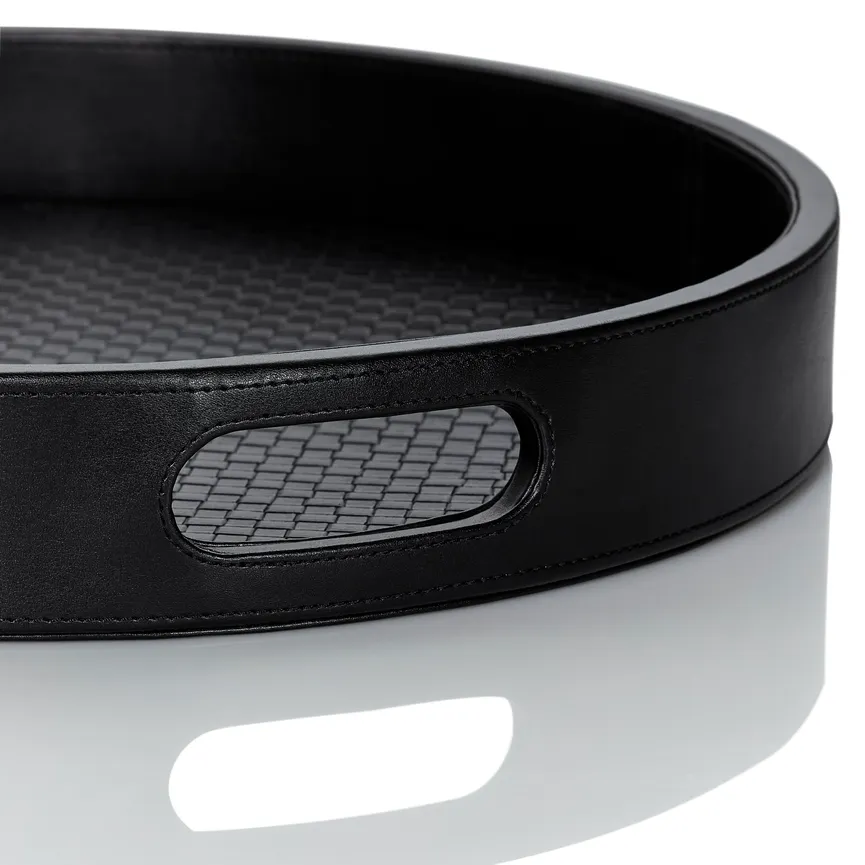 Tablett "Homeline" S schwarz detail